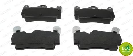 Дискове гальмо комплект гальмівних колодок AUDI Q7, VW TOUAREG, FERODO (FDB1627)