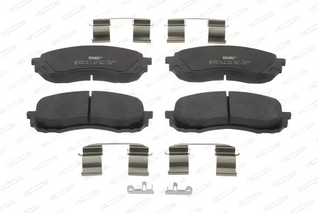 Комплект тормозных колодок для дискового тормоза SUBARU IMPREZA, FERODO (FDB1863)