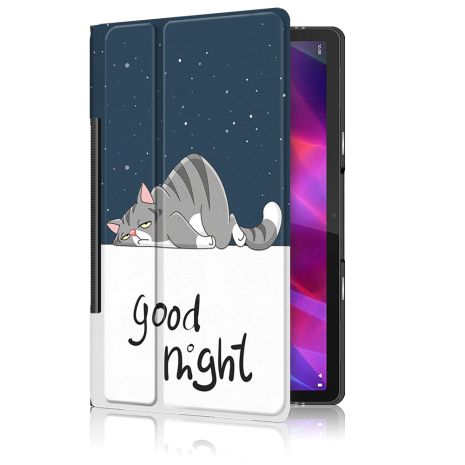 Чехол Print Lenovo Yoga Tab YT J706F 2021 Sleepy Cat