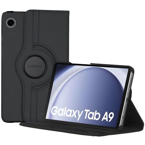 Поворотный чохол на 360 для Samsung Tab A9 8.7 SM X110 X115 Чорний Поворотный чохол на 360 для Samsung Tab A9 8.7 SM X110 X115 Чорний