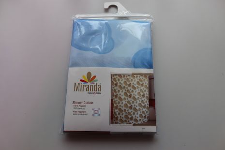 Ванная шторка Miranda Side blue 180*200 см