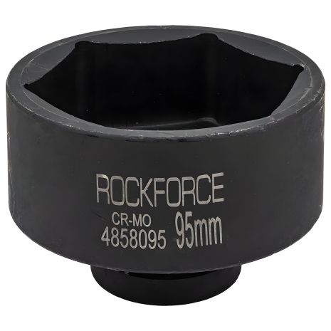 Головка ударная 1", 95мм (6гр.) ROCKFORCE RF-4858095 Головка ударная 1", 95мм (6гр.) ROCKFORCE RF-4858095