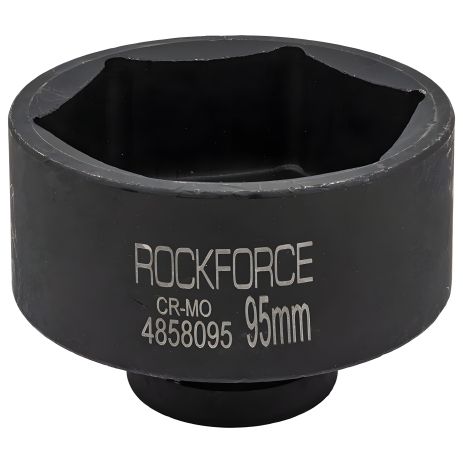 Головка ударная 1", 95мм (6гр.) ROCKFORCE RF-4858095 Головка ударная 1", 95мм (6гр.) ROCKFORCE RF-4858095