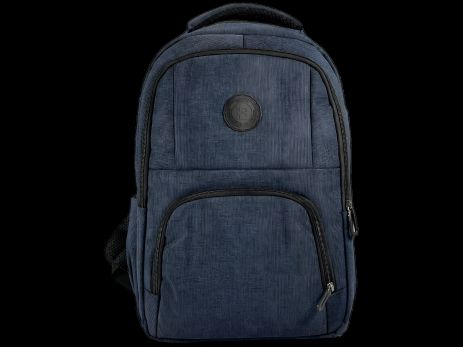 Городской рюкзак 20 л, синий, три отдела, жесткая спинка Городской рюкзак 20 л, синий, три отдела, жесткая спинка