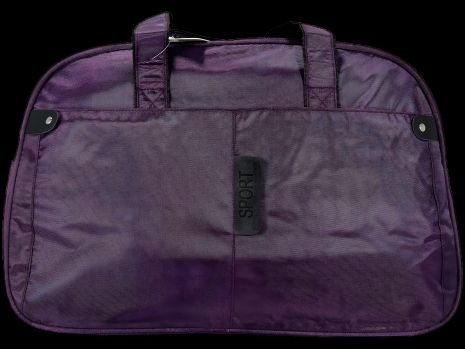 Дорожня сумка, 37 л, два відділення, фіолетова