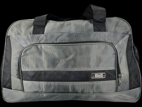 Сіра дорожня сумка на два відділення, 64 л