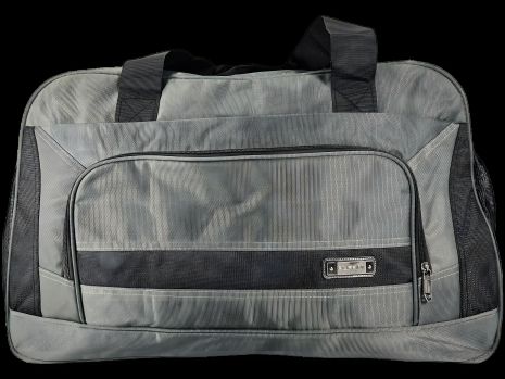 Сіра дорожня сумка на два відділення, 64 л