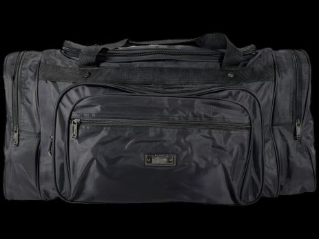 Дорожня сумка, 78 л, чорна, на три відділення Дорожня сумка, 78 л, чорна, на три відділення