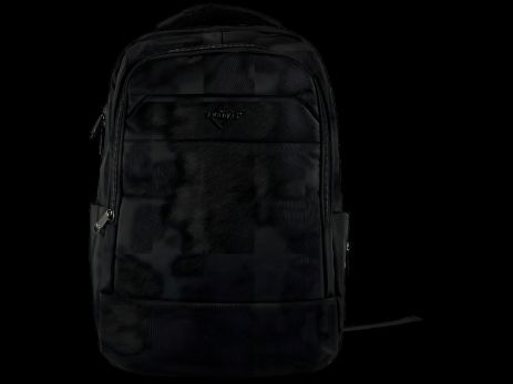 Міський рюкзак, 20 л, чорний, три відділи, бокові кишені Міський рюкзак, 20 л, чорний, три відділи, бокові кишені