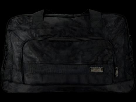 Дорожная сумка с двумя отделениями, 64 л, черная