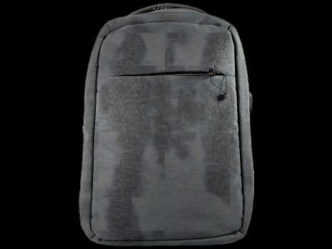 Городской рюкзак 20 л, серого цвета, 2 основных отделения, боковые карманы