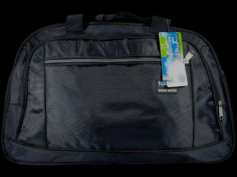 Сумка дорожня на три відділення, 61 л, чорна