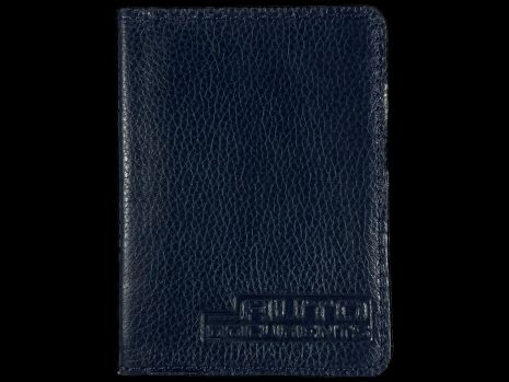 Обкладинка для автодокументів старого взірця BagWay, ручна робота, синя