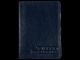 Обложка для автодокументов старого образца BagWay, ручная работа, синяя