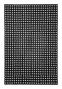 Гумовий килимок Індія 100x150x1,6 см, 16 кг, соти