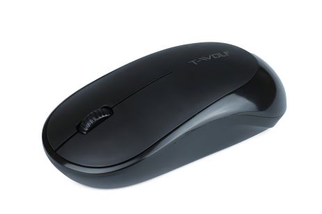 Бездротова миша TWolf Q18 2.4G, 1000DPI, 1xAA, Чорний Бездротова миша TWolf Q18 2.4G, 1000DPI, 1xAA, Чорний
