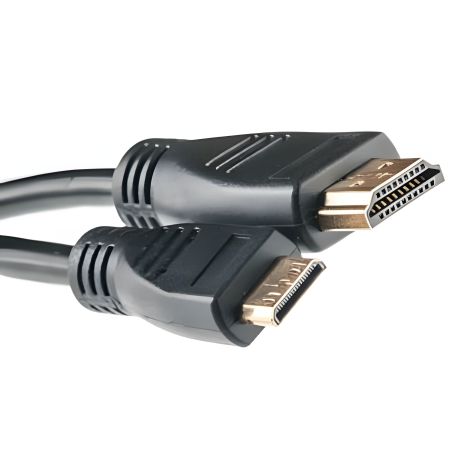 PowerPlant відео кабель HDMI - micro HDMI, 5м, позолочені конектори, 1.3V