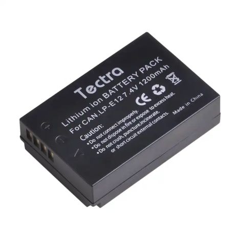 Акумулятор для Canon LP-E12 Tectra 1200 mAh (EOS M50 M10 M100 M2 M200 100D) Акумулятор для Canon LP-E12 Tectra 1200 mAh (EOS M50 M10 M100 M2 M200 100D)