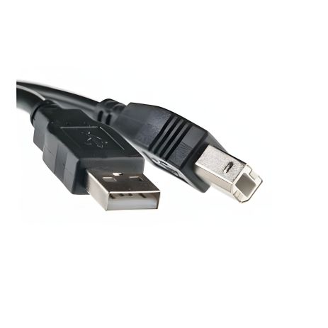 Кабель PowerPlant USB 2.0 AM – BM, 5м, One ferrite