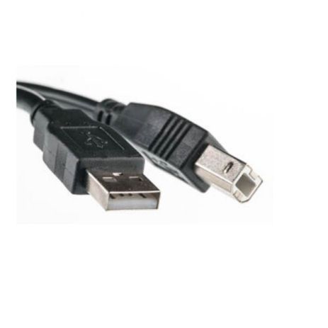 Кабель PowerPlant USB 2.0 AM – BM, 5м, One ferrite