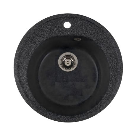 Гранітна мийка для кухні VALESO LUNA 510 матова Графіт - стійка