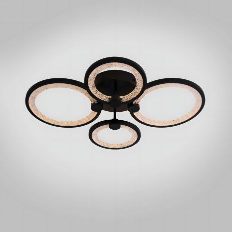 Светодиодная люстра IS K39556-2+2 BK