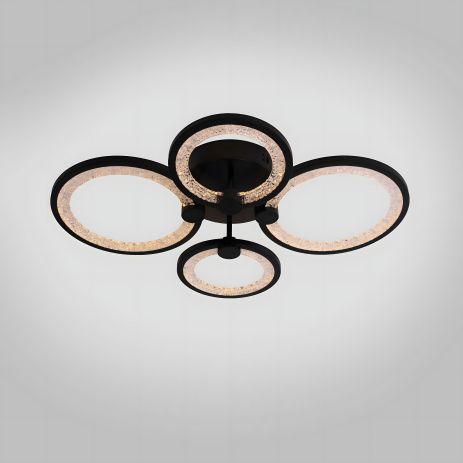 Люстра светодиодная INTEREES IS K39556-2+2 BK