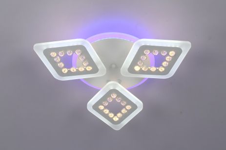 Світлодіодна люстра VALESO V K39869-3small+1 з пультом