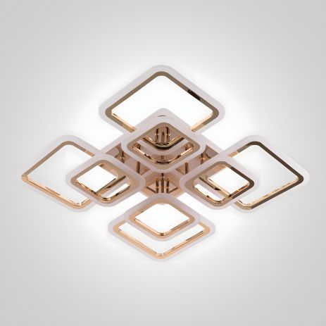 Світлодіодна Люстра VALESO V K39205-4+4-TL GD з пультом