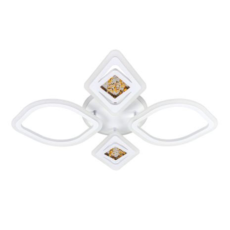 Люстра Valeso світлодіодна акрилова V 2134-2+2C-TL WH з пультом Люстра Valeso світлодіодна акрилова V 2134-2+2C-TL WH з пультом