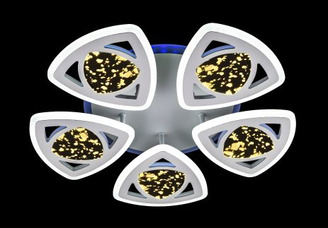 Світлодіодна люстра Valeso V 2120-5C-TL WH з пультом