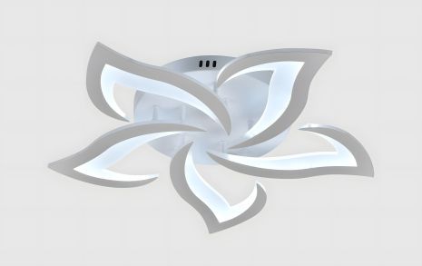 Светодиодная акриловая люстра VALESO V L6069-5 WT для гостиной