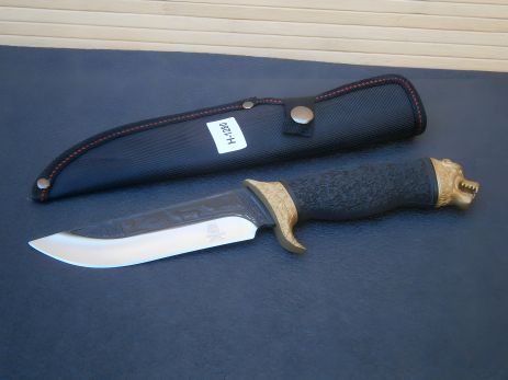 Туристический нож Werewolf H-1280 с чехлом, длина 28 см Туристический нож Werewolf H-1280 с чехлом, длина 28 см