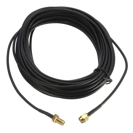 Антенний кабель - подовжувач з SMA роз'ємами Unitoptek RP-SMA-5, довжиною 5 метрів Антенний кабель - подовжувач з SMA роз'ємами Unitoptek RP-SMA-5, довжиною 5 метрів