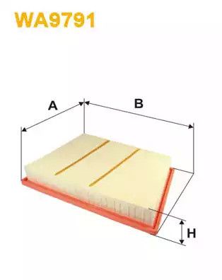Фильтр воздушный BMW X1, MINI MINI, WIXFILTRON (WA9791)