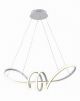 Подвесная светодиодная люстра Sirius LCD3056 WT, белая