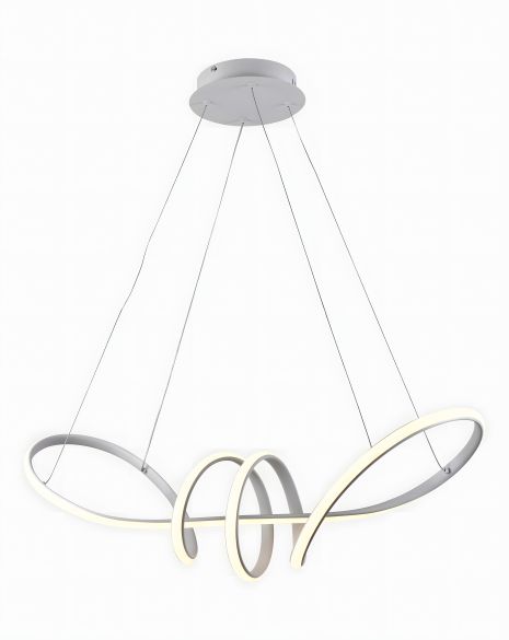 Підвісна світлодіодна люстра Sirius LCD3056 WT біла