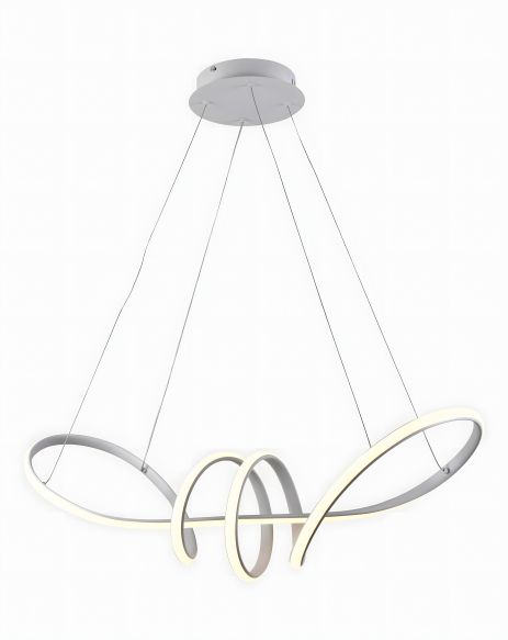 Подвесная светодиодная люстра Sirius LCD3056 WT, белая