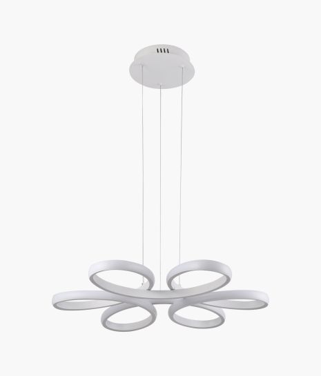 Люстра підвісна світлодіодна Sirius LCD3061 WT біла