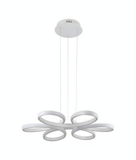 Подвесная светодиодная люстра Sirius LCD3061 WT белая Подвесная светодиодная люстра Sirius LCD3061 WT белая