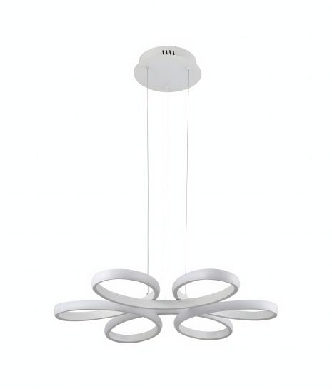 Подвесная светодиодная люстра Sirius LCD3061 WT белая Подвесная светодиодная люстра Sirius LCD3061 WT белая