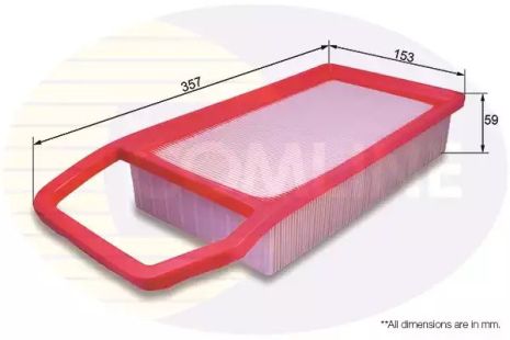Фильтр воздушный CITROËN C5, PEUGEOT 407, COMLINE (EAF545)