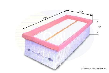 Фільтр повітряний MITSUBISHI COLT, SMART FORFOUR, COMLINE (EAF591)