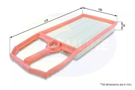 Фільтр повітряний SKODA OCTAVIA, VW GOLF, SEAT LEON, COMLINE (EAF124)
