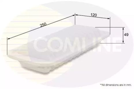 Фільтр повітряний DAIHATSU CHARADE, SUBARU TREZIA, TOYOTA RAUM, COMLINE (CTY12035)