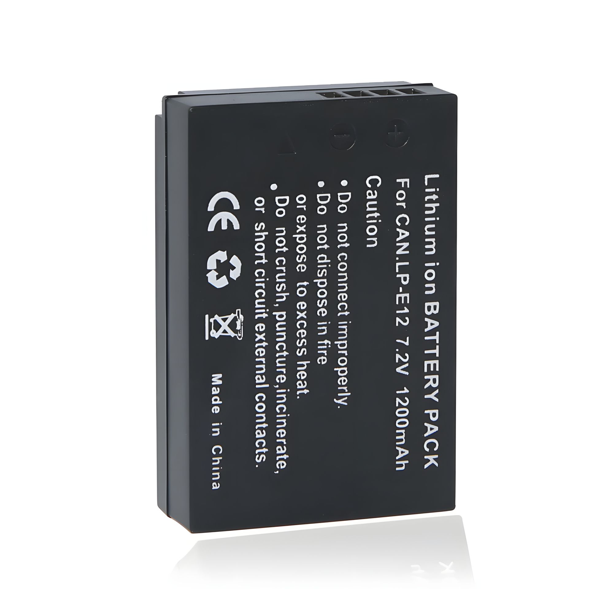 Акумулятор Canon LP-E12 для EOS M50 M10 M100 M2 M200 100D Акумулятор Canon LP-E12 для EOS M50 M10 M100 M2 M200 100D