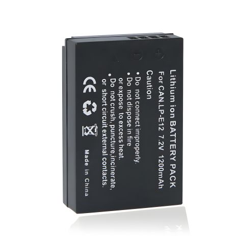 Акумулятор Canon LP-E12 для EOS M50 M10 M100 M2 M200 100D Акумулятор Canon LP-E12 для EOS M50 M10 M100 M2 M200 100D