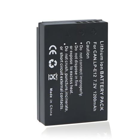 Акумулятор для Canon LP-E12 (EOS M50 M10 M100 M2 M200 100D)