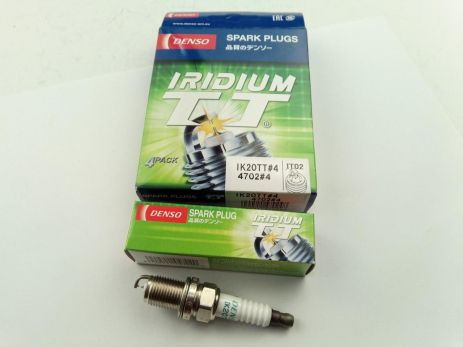 Свічка запалювання DENSO IRIDIUM TT IK20TT.4/IT02 Lanos 1.6, Lacetti 1.6-1.8 4 шт. в упк. ЦЕНА ЗА ШТ!!