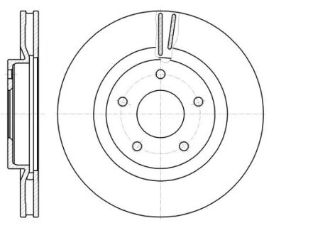 Brake Renault Koleos, Nissan Juke, REMSA (6108710)